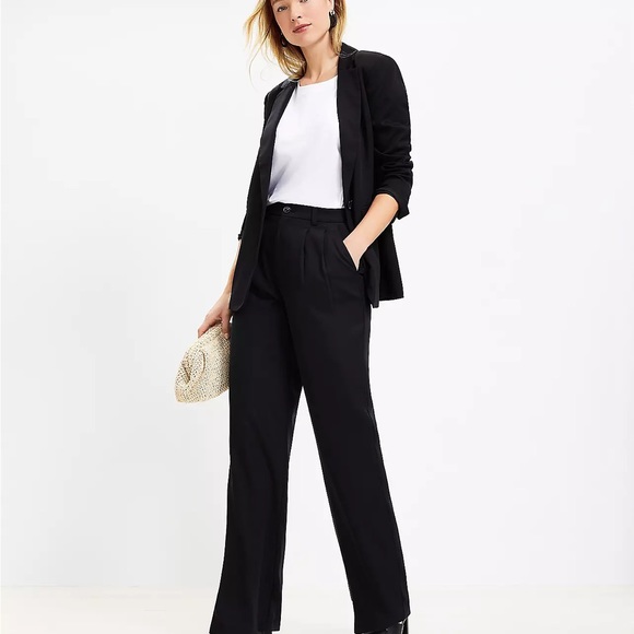 LOFT Classic Black Suit Jacket - Picture 2 of 8